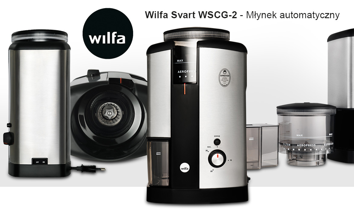 Automatyczny młynek do kawy Wilfa Svart
