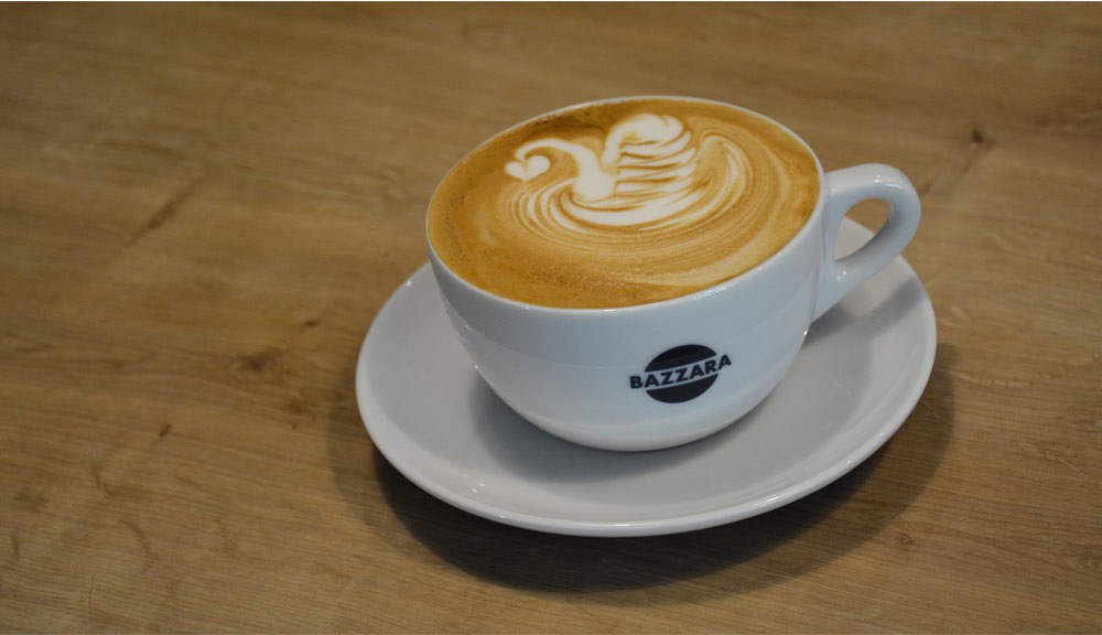 Latte art, sztuka malowania na kawie